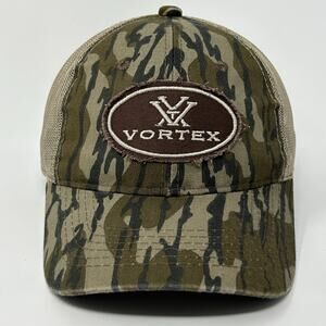 Vortex Optics Trucker Hat Baseball Cap Camouflage Hunting Hunter Snapback Green